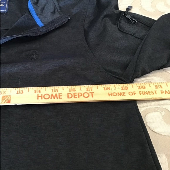 ATHLETIC Top BY RUGBY extreme stretch, size small, pull-over, zipper - Picture 5 of 9